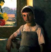 Lilla Cabot Perry La Petite AngEle, oil painting reproduction